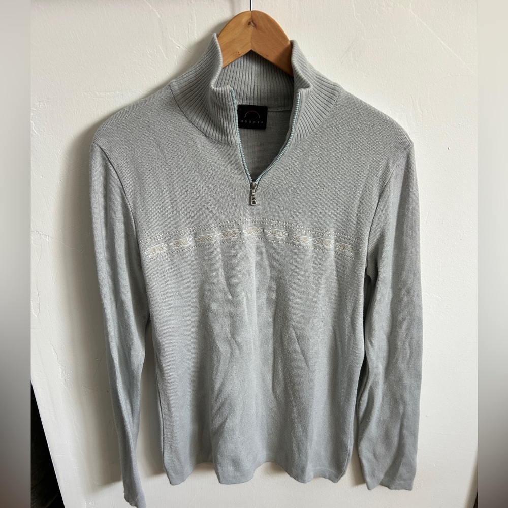Bogner Wool Half Zip Sweater